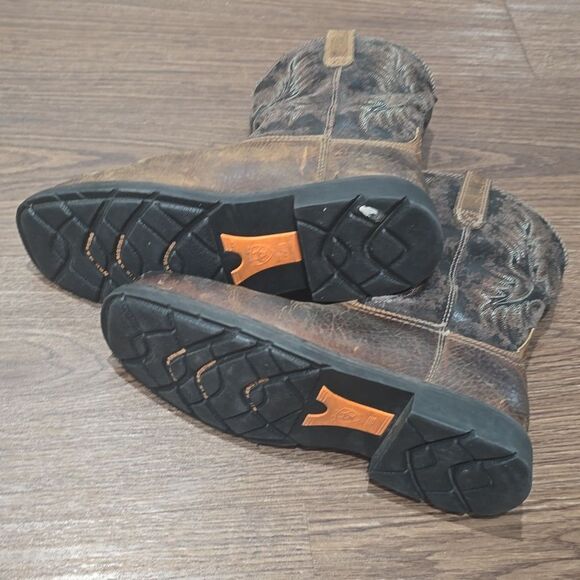 Ariat steel toe puncture resistant work boots size 10EE - Picture 8 of 10